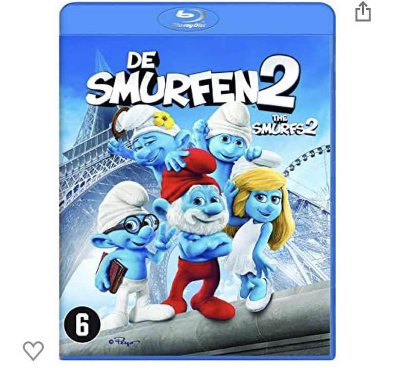 De Smurfen 2 Blu-ray