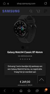 Samsung Studentenkorting - Samsung Galaxy Watch 4