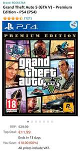 GTA V Premium Edition - PS4