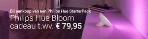 Gratis Philips Hue Bloom bij aanschaf Hue starterpakket (€79,95) @ A-mac