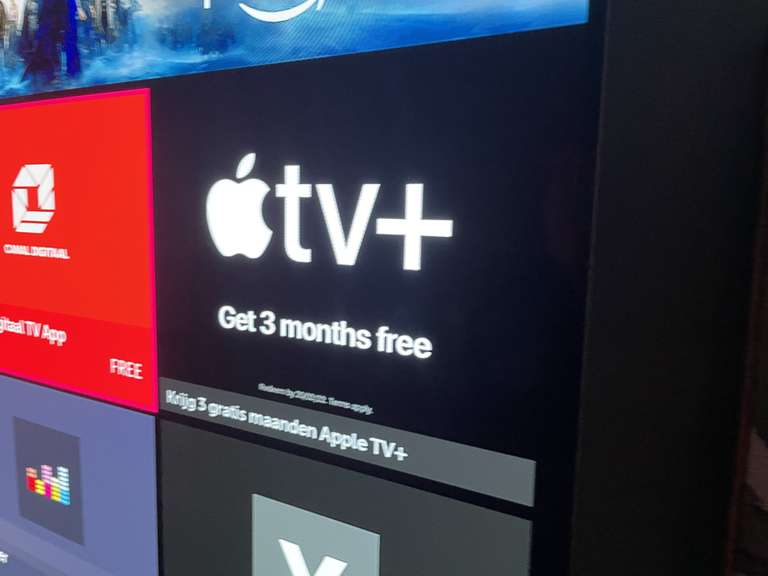 [LG tv's] 3 maanden gratis Apple TV+ via de LG WebOS Content Store