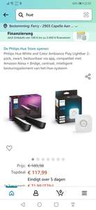 Philips Hue Play Lightbar 2-pack + Bridge