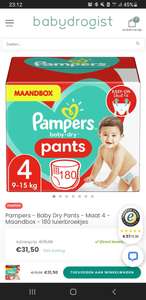 PAMPERS Baby Dry Pants maat 4