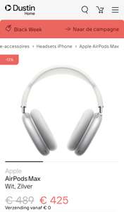 Apple AirPods Max (Zilver)