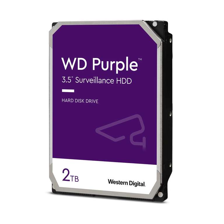 WD Purple Surveillance Hard Drive - 2TB