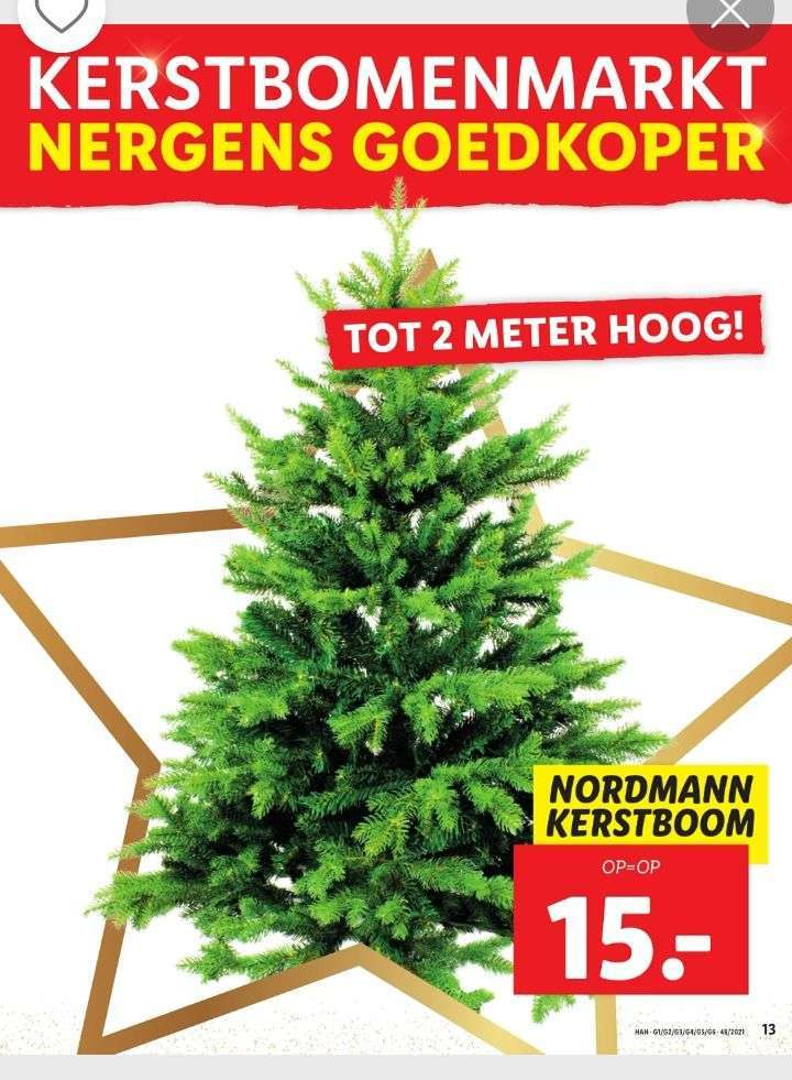 Mortal Niet doen Medisch Nordmann kerstboom €15 @ Lidl - Pepper.com