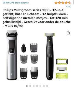 Philips Multigroom series 9000 - inclusief Oneblade - MG9710/90