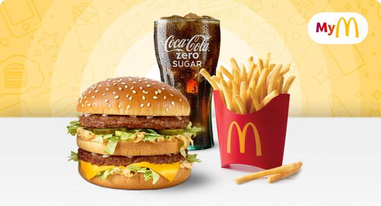 Voordeelmenu bij McDonalds voor €6 via de app