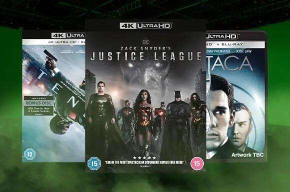 Diverse 4K Blu-rays: 3 voor €34,99