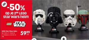 LEGO Darth Vader helm 50% korting op 2de helm