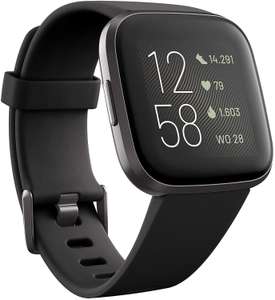 Fitbit Versa 2 smartwatch zwart/goudkleurig