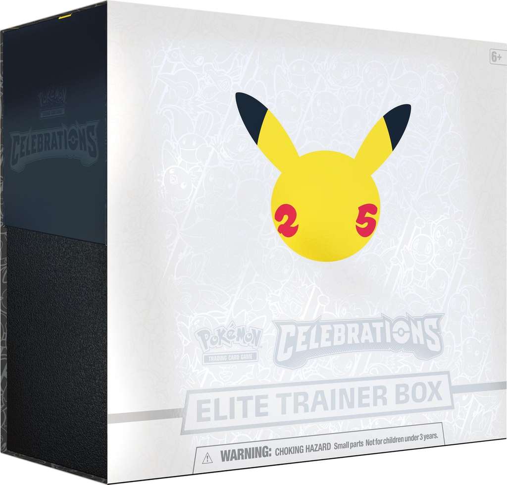 25th celebrations Pokemon Elite Trainer Box