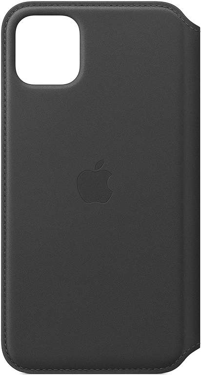 Apple Leather Folio Case (for iPhone 11 Pro Max) - Black