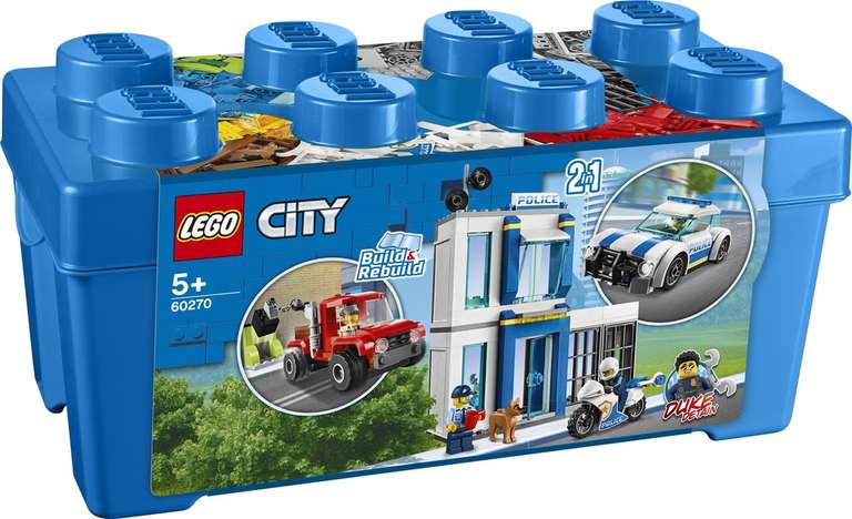 (laagste prijs ooit) LEGO City 60270 Politie Opbergdoos