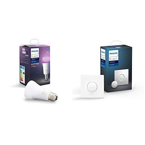 Philips Lighting Hue E27 White and Color + Smart Dimmer
