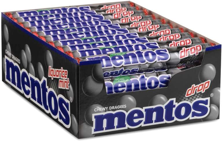 Mentos Drop 40 Rolletjes voor €10