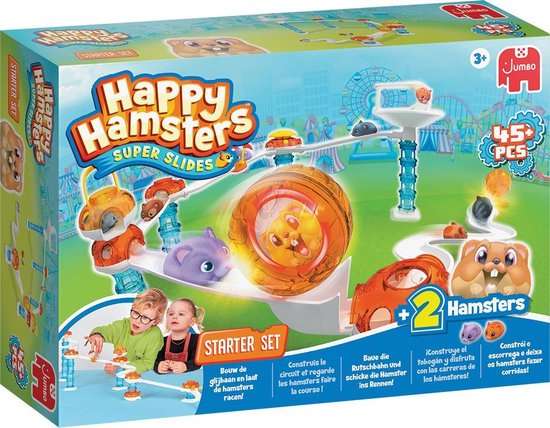 Happy Hamster Super Slides "Knikkerbaan" Starterset