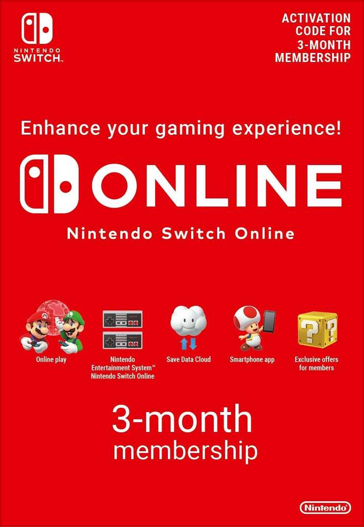 3 maanden Nintendo Switch Online @CDkeys
