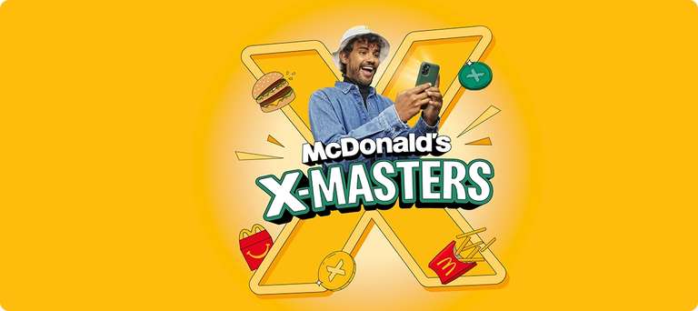 McDonalds X-MASTERS volledige prijzen van 1 t/m 23-dec