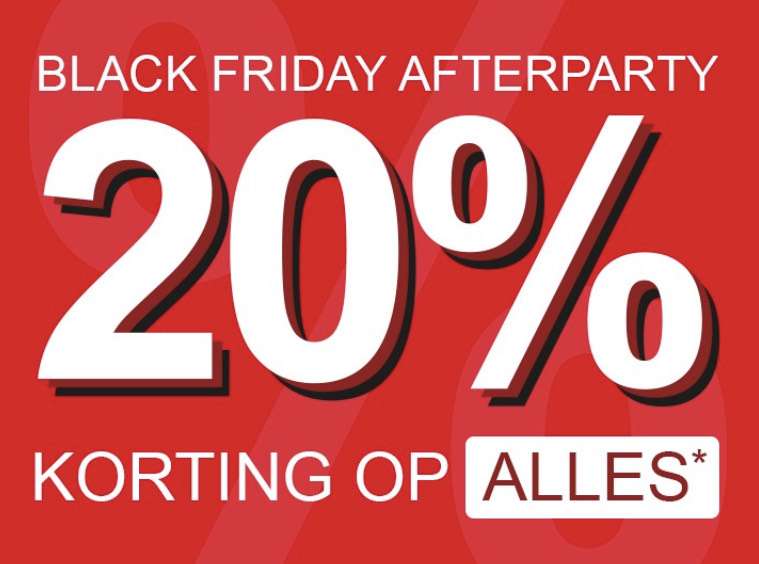 20% extra korting op alles* @ Scapino