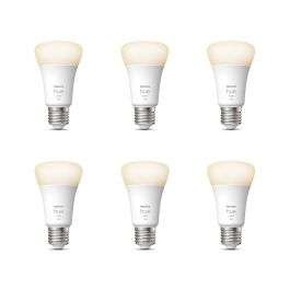 6x Philips Hue wit (geen ambient) 1100lm lampen