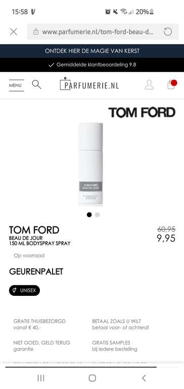 Tom Ford Beau De Jour Bodyspray