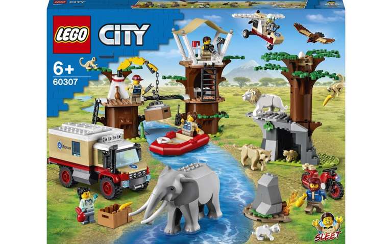 LEGO City Wildlife Rescue kamp (60307)