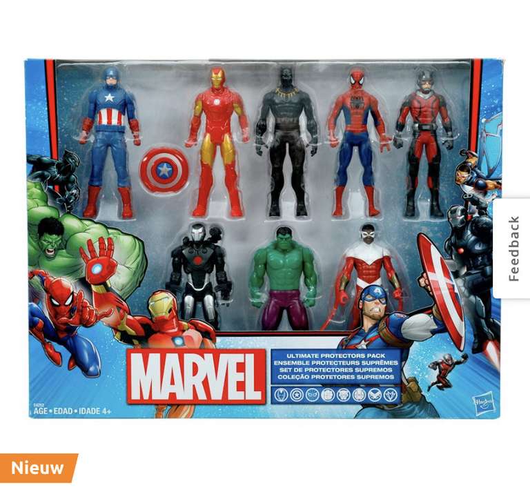 Hasbro Marvel Ultimate Protectors 8 pack @ Action