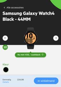 Samsung galaxy Watch 4 zwart en ook de witte!