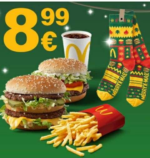 [grensdeal] Gratis kerstsokken bij een menu! @ McDonald's Duitsland
