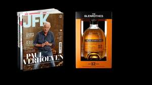 Jaarabonnement JFK + The Glenrothes 12 year old whisky (70 cl)