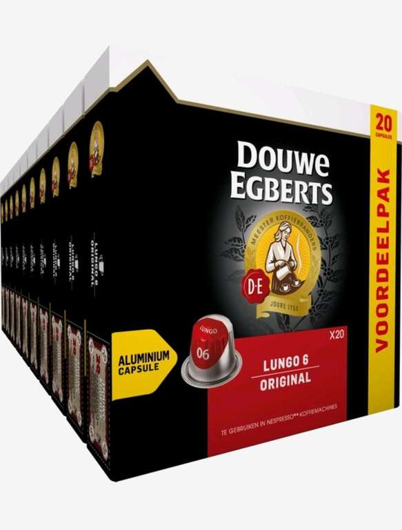 Douwe Egberts Lungo original 10x20 @ bol.com