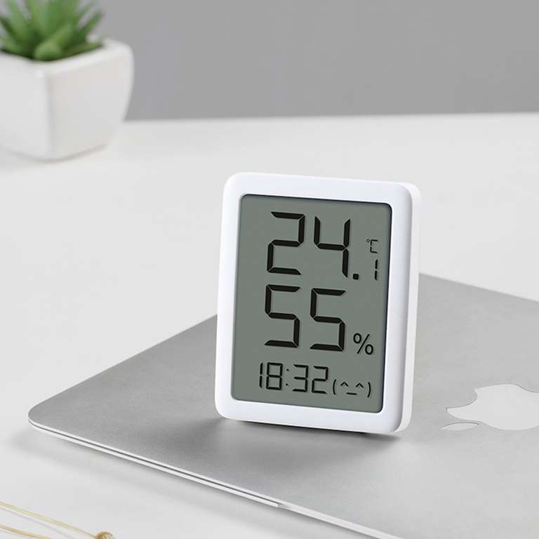 [2 stuks] Xiaomi Mijia LCD Display thermometer hygrometer voor €12,47 @ Wiibuying