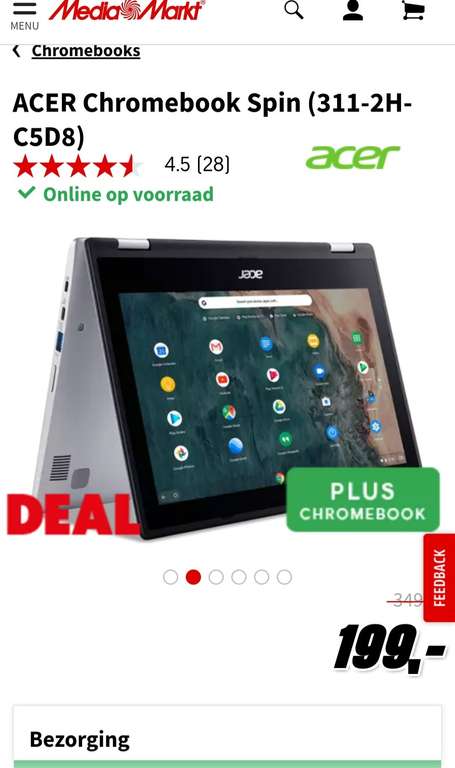 Acer chromebook 2 in 1