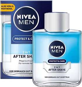 Nivea Men Protect & Care 2in1 After Shave in 4-pack (4 x 100 ml)