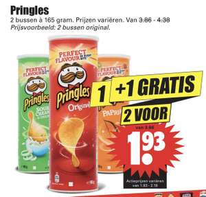 Pringles 1+1 gratis (Dirk Vd Broek)