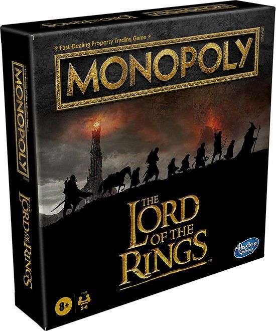 Lord Of The Rings monopoly bordspel