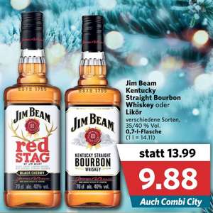 Jim Beam Red Stag / Bourbon Whiskey 70cl fles @ Combi DE [Grensdeal]