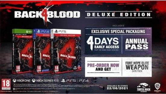 Back 4 Blood deluxe Edition (ps4/xbox)