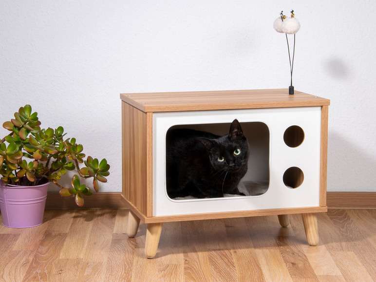 [Dagdeal] dobar Kattenmand in TV-design voor €25 (was €39,99) @ Lidl webshop
