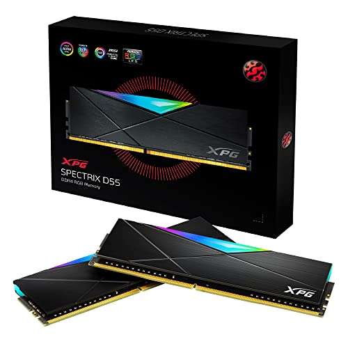 32GB DDR4 RGB DRAM 3200 MHz (2x16GB) ADATA XPG SPECTRIX D55