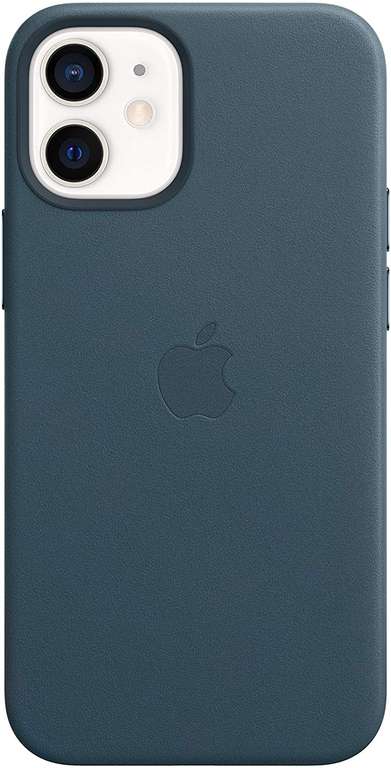 Apple Leren hoesje met MagSafe (voor iPhone 12 mini) - Baltisch Blauw