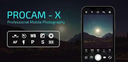 [Android] ProCam X (HD Camera Pro)