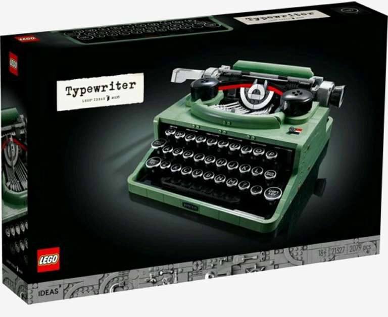 Lego Ideas Typemachine (21327) Laagste ooit