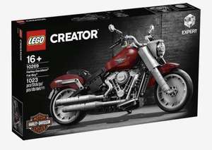 Uitverkocht - Laagste prijs ooit met Select - LEGO Creator Expert Harley-Davidson Fat Boy - 10269 @BOL