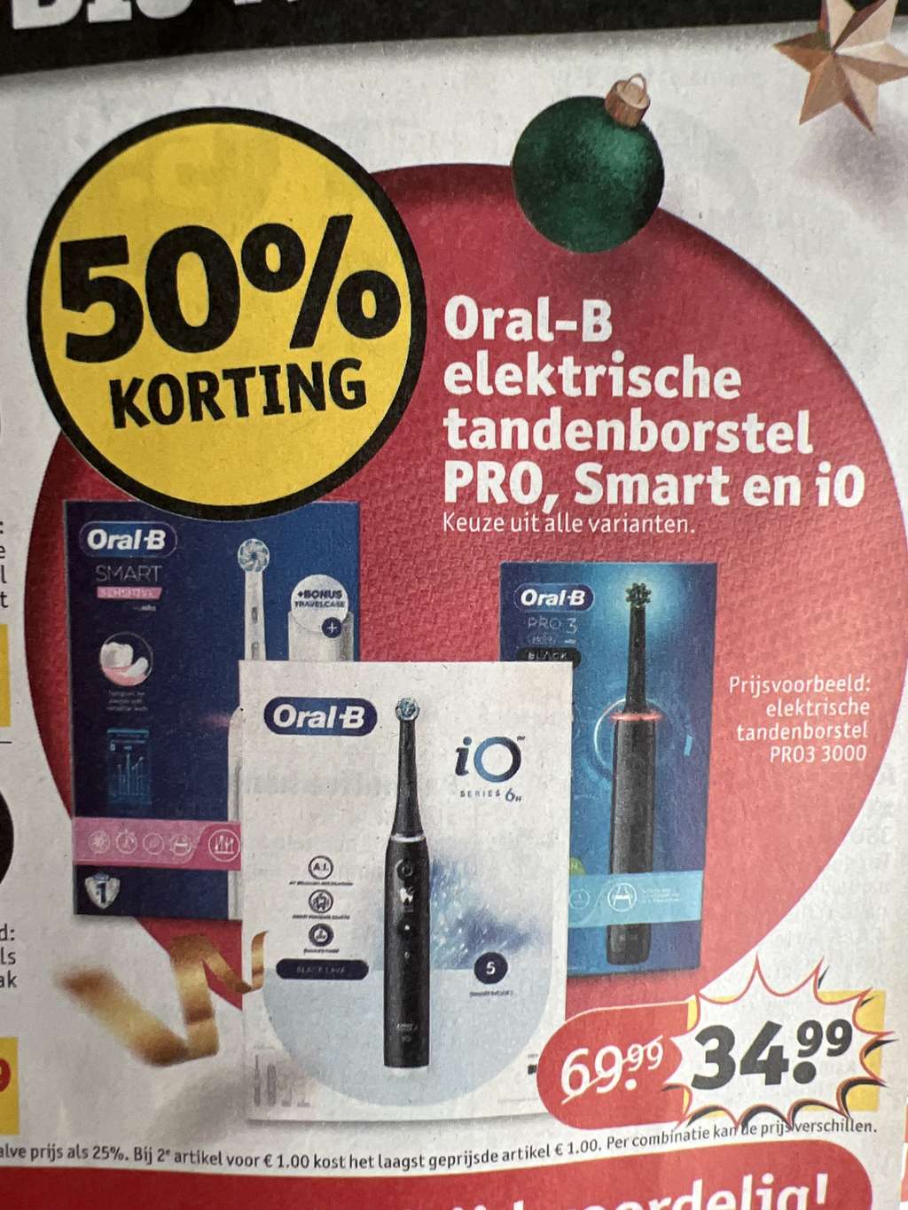 erosie Postcode sector 50% korting op Oral-B elektrische tandenborstels - Pepper.com