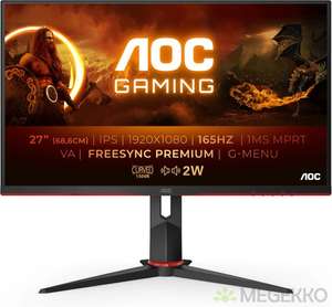 AOC C27G2U/BK 27" Full-HD 165Hz Gaming monitor