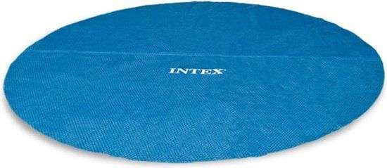 Intex Solar Cover - Voor easy Set & Rond Frame zwembaden - 244 cm - Met reparatiesetje