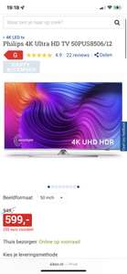 Philips 4K Ultra HD TV 50PUS8506/12
