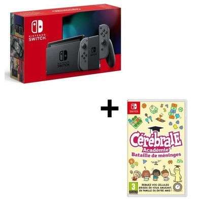 Nintendo Switch Console (2019 upgrade) + Big Brain Academy: knappe koppen @CDiscount